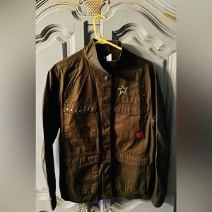 H&M Khaki Military Shirt